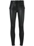 skinny leather trousers