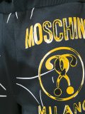 双问号logo印花休闲裤