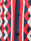 geometric shirt dress
