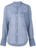 chest pocket checked shirt