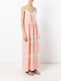 v-neck maxi dress