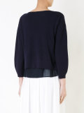 layered hem jumper