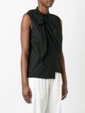 tie knot detail blouse 