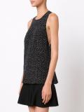 polka dot tank top