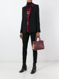 house check shoulder bag