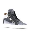 snakeskin print hi-tops