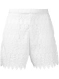 lace detail shorts 