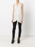 long halterneck top