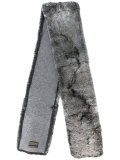 long fur scarf
