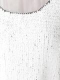 sequinned belted dress