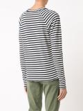'Baseball' striped T-shirt