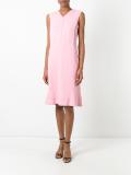 peplum hem dress