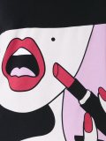 'lipstick'印花T恤