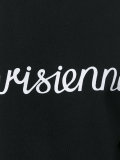 'Parisienne' print sweatshirt