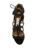 tassel wrap sandals