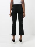 cropped bootcut jeans