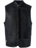 buttoned gilet