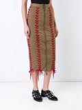 lace-up skirt