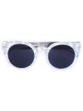 'Maison Margiela'蛇皮太阳眼镜