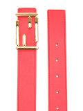 logo branded belt