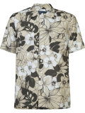 floral print shortsleeved shirt