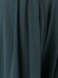 pleat cropped trousers