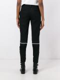tapered pinstripe trousers