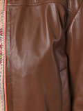 Sorbet leather bomber jacket
