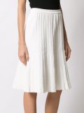 knitted midi skirt
