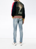 embroidered bomber jacket