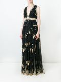 printed gown