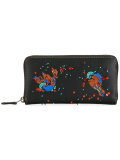 beads embellished wallet 
