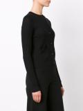 ribbed button down cardigan