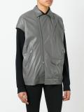 short sleeve biker jacket