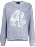 horse print sweatshirt