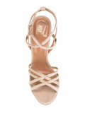 strappy heeled sandals