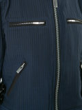 zipped bomber jacket