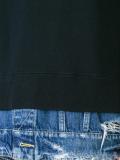 layered detail sweatshirt