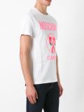 flamingo print T-shirt