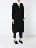 long belt waist cardigan