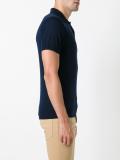 spread collar polo shirt