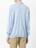 knitted polo jumper