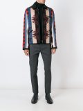 navajo-style pattern bomber jacket