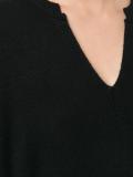 long v-neck jumper