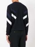 sleeve panel sweatshirt 