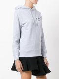 logo hooded sweatshirt