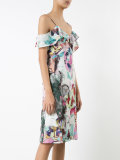 abstract print dress 