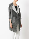 short-sleeve mesh coat