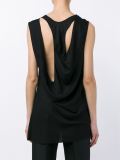 Sleeveless Draped Top