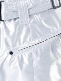 metallic effect trousers 